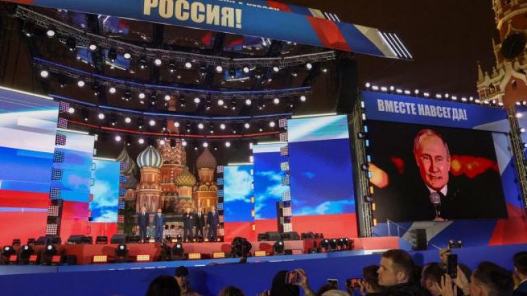 Ρωσία: Ο Πούτιν στην Κόκκινη Πλατεία στην 10η επέτειο της προσάρτησης της Κριμαίας