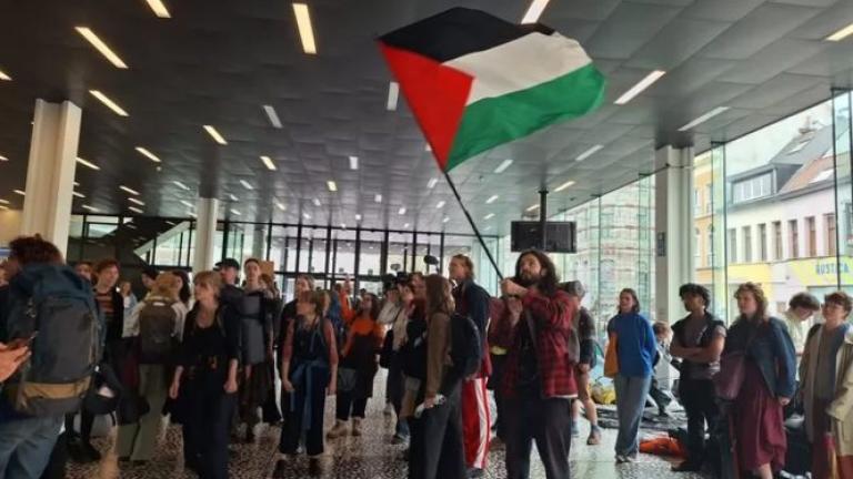 Βέλγιο: Κατάληψη στο πανεπιστήμιο της Γάνδης υπέρ των Παλαιστινίων