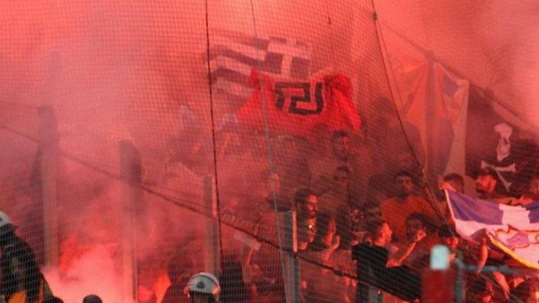Η ΟΥΕΦΑ "είδε" τη σημαία της Χρυσής Αυγής σε οπαδούς του ΑΠΟΕΛ