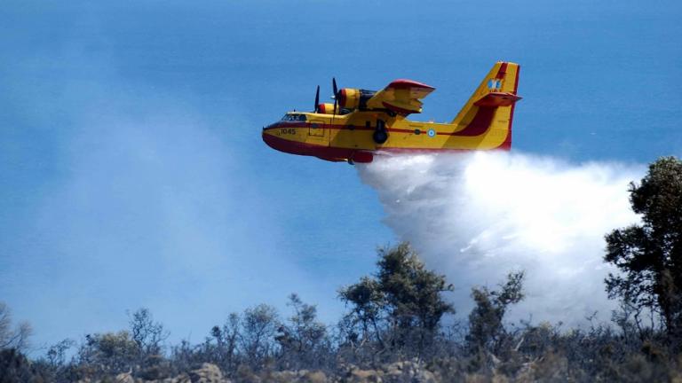 Βίντεο - Ντοκουμέντο: Πιλότος Canadair αποτυπώνει τη μάχη με τις φλόγες στην Εύβοια