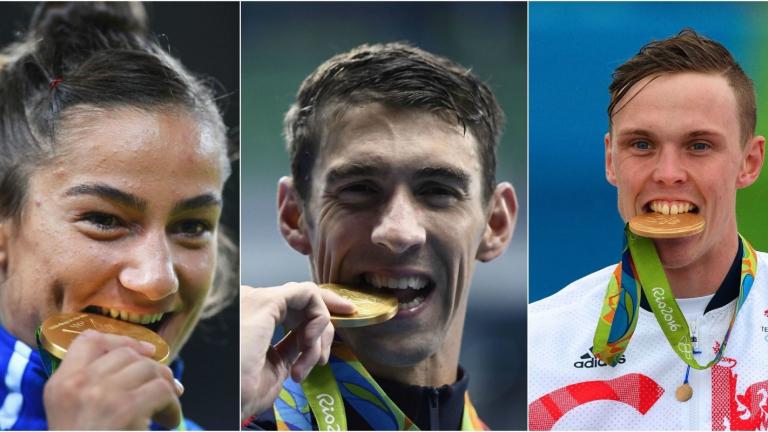 Ολυμπιακοί Αγώνες 2016: Γιατί δαγκώνουν τα μετάλλια;