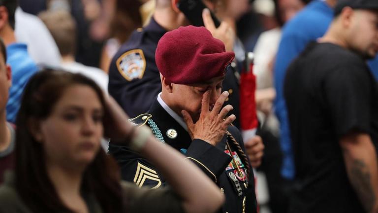 Τελετή μνήμης για τα θύματα των τρομοκρατικών επιθέσεων της 11ης Σεπτεμβρίου 2001, πραγματοποιήθηκε στη Νέα Υόρκη