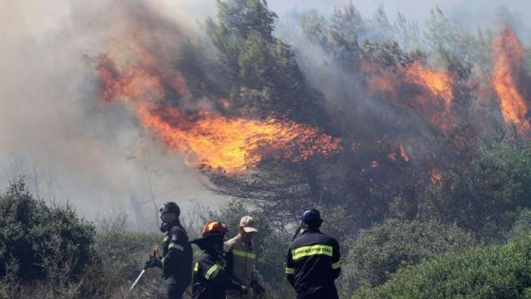 Σε εξέλιξη νέο μέτωπο πυρκαγιάς στις Ορθονιές Ζακύνθου-Σε ύφεση η φωτιά στις Βολίμες