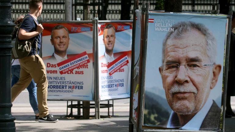 Κορυφώνεται η αγωνία για το αποτέλεσμα των προεδρικών εκλογών στην Αυστρία