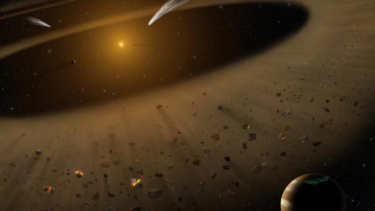 Που βρίσκεται η αρχαιότερη οικογένεια αστεροειδών στο ηλιακό μας σύστημα