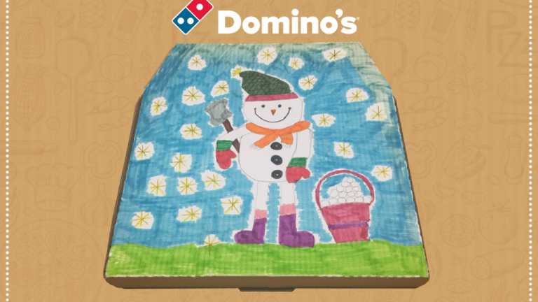 Διαγωνισμός ζωγραφικής σε κουτιά Domino’s! 