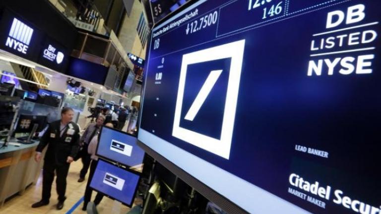  Πάνω από τα 12 ευρώ αυξήθηκε η μετοχή της Deutsche Bank