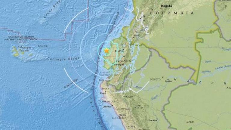 Σεισμός-Εκουαδόρ: Ισχυρή σεισμική δόνηση 6 Ρίχτερ αναστάτωσε την χώρα-Πέντε τραυματίες και περιορισμένες ζημιές 