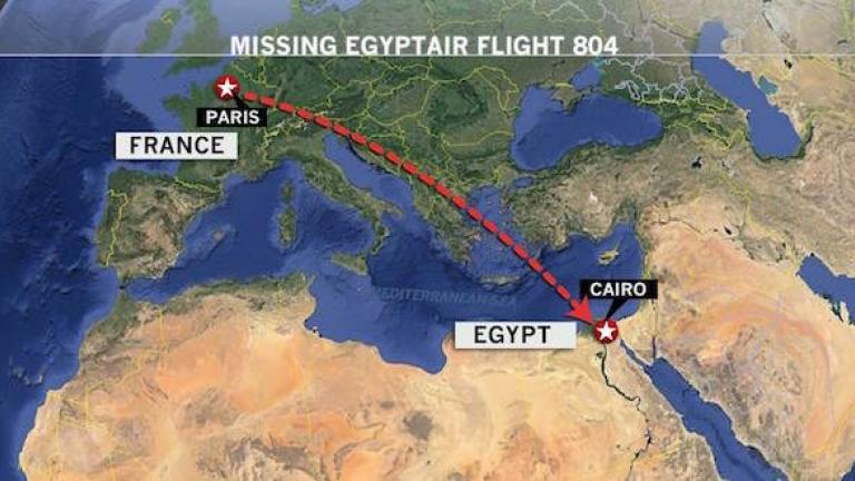 Συναγερμός στην Ελλάδα για το αεροσκάφος της Egypt Air που έχει χαθεί!