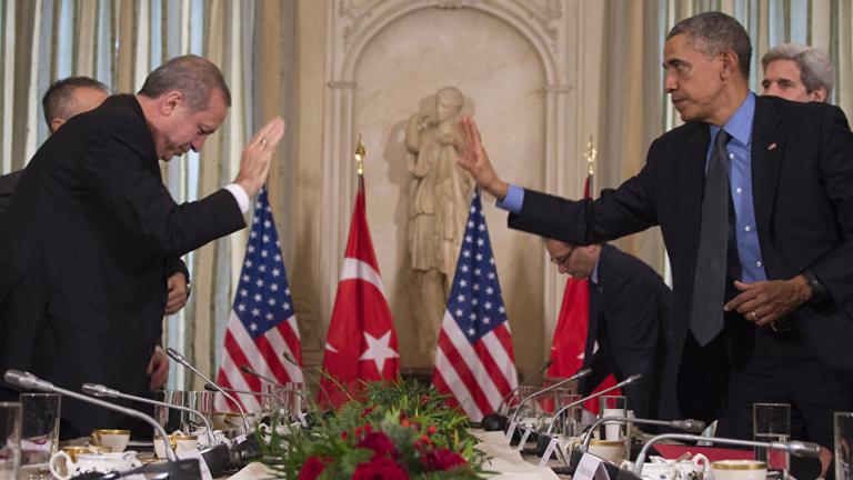 Ταγίπ Ερντογάν και Μπαράκ Ομπάμα