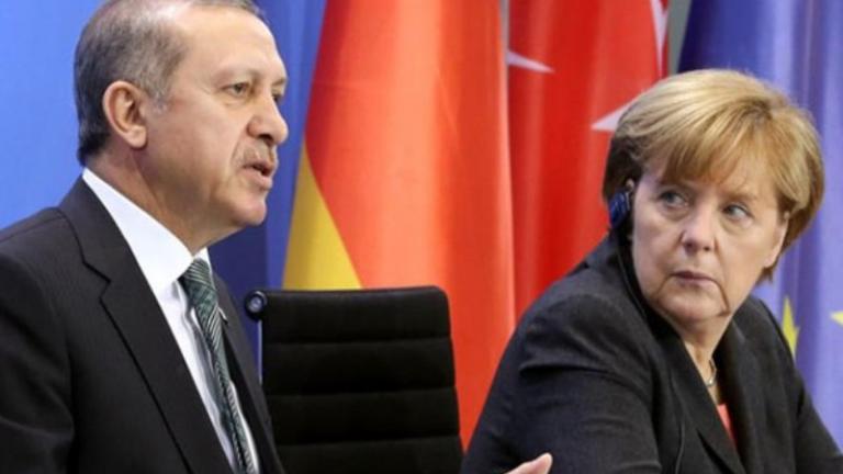Ερντογάν: Με τη Μέρκελ συζητήσαμε για Συρία, Ιράκ και Αιγαίο 