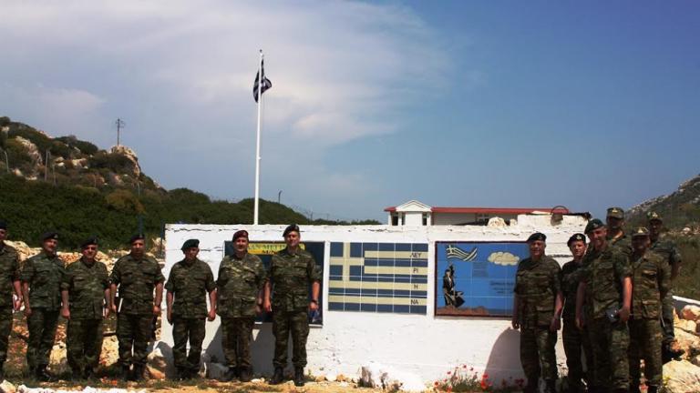 Ο  Γενικός Επιθεωρητής Στρατού - Υπαρχηγός ΓΕΣ, Αντιστράτηγος  επισκέφθηκε την Διοίκηση Άμυνας Νήσου (ΔΑΝ) Μεγίστης, Ρω και την Στρογγυλή (ΦΩΤΟ)