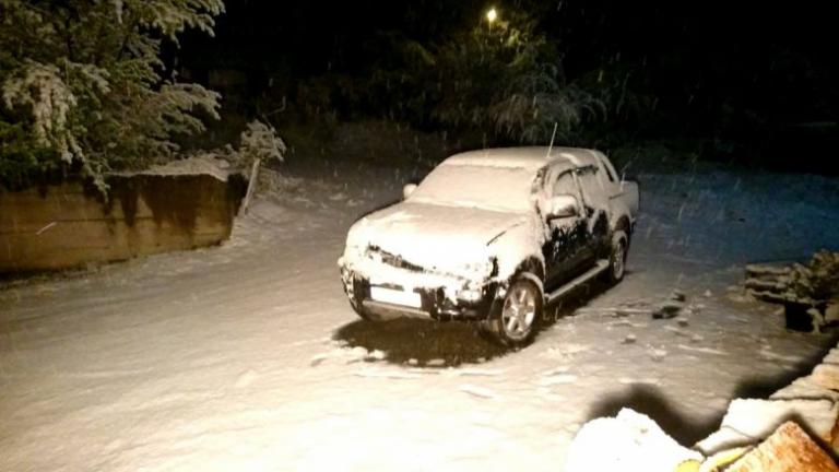 Ποια Άνοιξη;  Χιόνισε σε Σαμαρίνα Γρεβενών και Μέτσοβο! (ΦΩΤΟ)