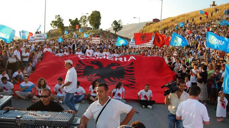 Απίστευτο το θράσος των Τσάμηδων! Πορεία στα Ελληνοαλβανικά σύνορα μέχρι τη Θεσπρωτία