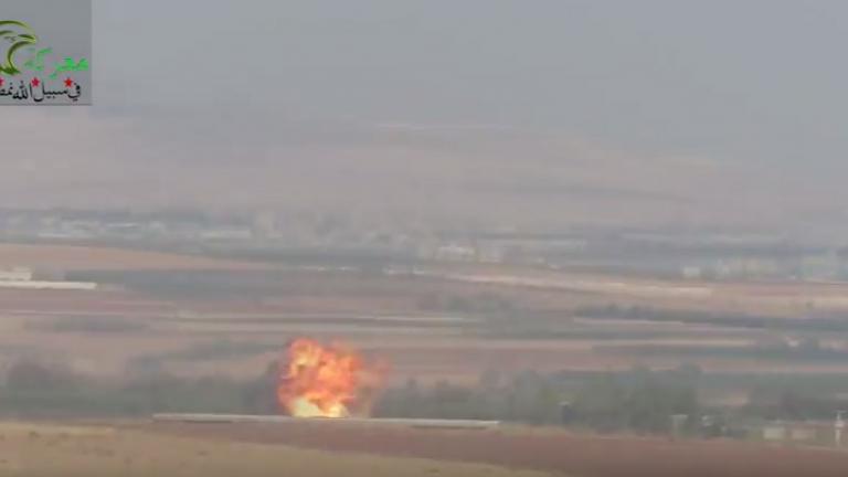 Πύραυλος τζιχαντιστών καταστρέφει ελικόπτερο του συριακού στρατού (ΒΙΝΤΕΟ)