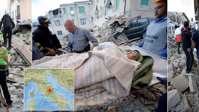 Συναγερμός στην Ιταλία-Ισχυρός σεισμός 6 βαθμών της κλίμακας Ρίχτερ βόρεια της Ρώμης