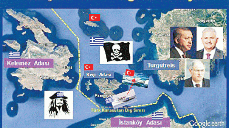 Απίστευτη τουρκική πρόκληση: Πέντε νησιά γύρω από την Κρήτη είναι τουρκικά!