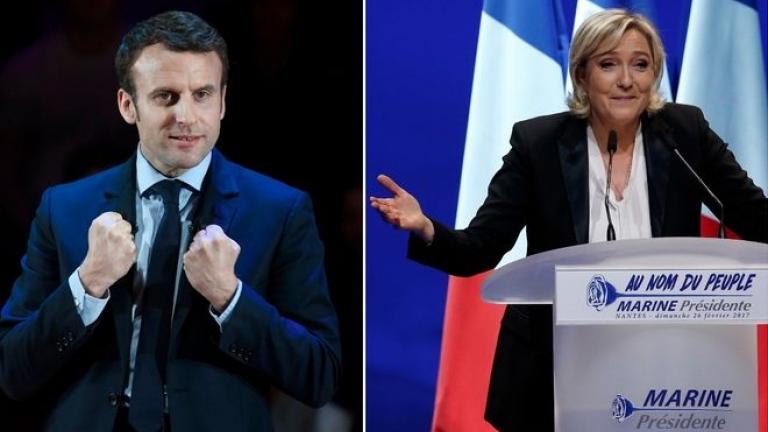 Γαλλικές εκλογές: Το γαλλικό συνδικάτο καλεί σε ψήφο υπέρ του Μακρόν για να ηττηθεί η Λεπέν