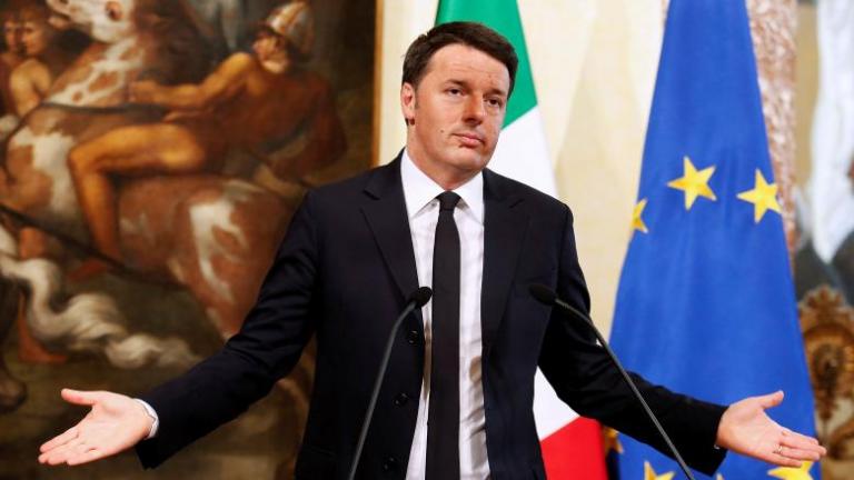 Ανατροπή στην Ιταλία-"Παγώνει" προσωρινά η παραίτηση Ρέντσι
