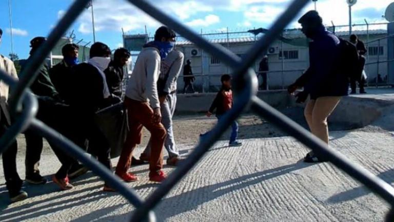Ένταση και πάλι με μετανάστες στην Λέσβο 