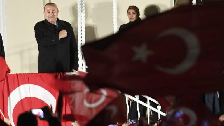 Τσαβούσογλου: Δεν θα μείνει αναπάντητη η στάση τους-Μπλόκα και στις οδικές μετακινήσεις Τούρκων υπουργών