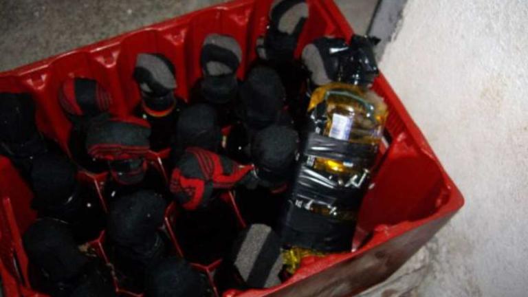 Σάκος γεμάτος με βόμβες μολότοφ βρέθηκε κοντά στο γήπεδο του Πανιωνίου
