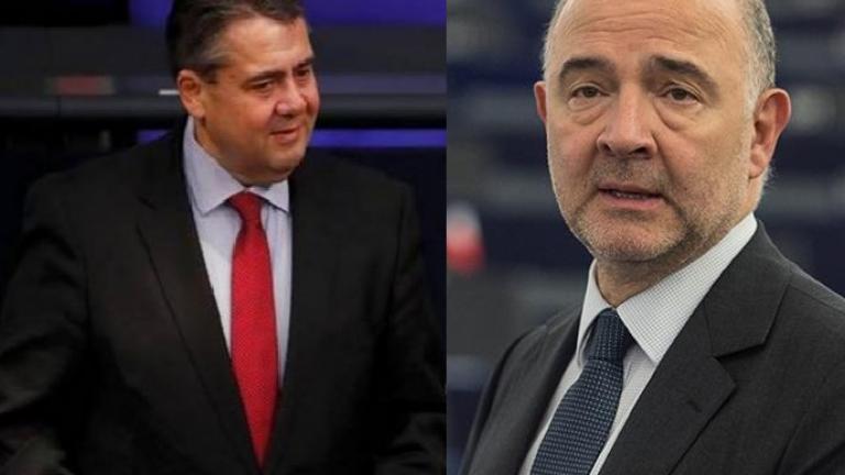 Η Ελλάδα και το μέλλον της ευρωζώνης στην ατζέντα της συνάντησης Γκάμπριελ-Μοσκοβισί