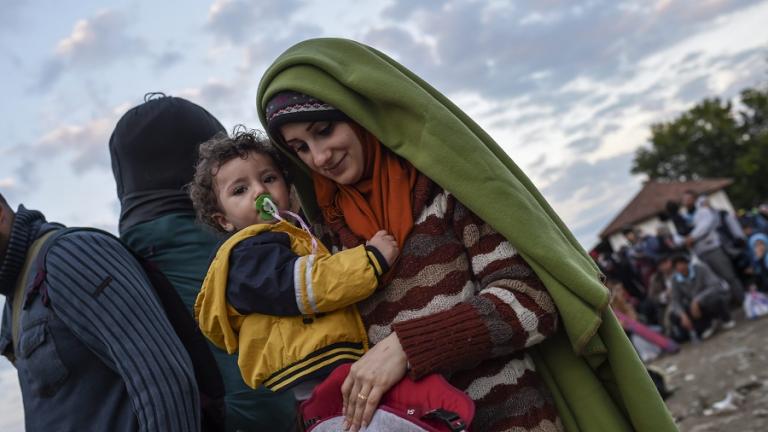Διάσωση προσφύγων ανοιχτά της Λέσβου 
