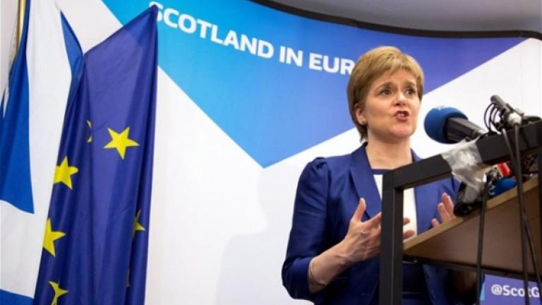 Στέρτζον: Η Σκωτία πρέπει να έχει τη δυνατότητα να επιλέξει ένα διαφορετικό μέλλον