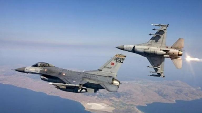 Παραβίαση του εθνικού εναέριου χώρου από τουρκικά αεροσκάφη