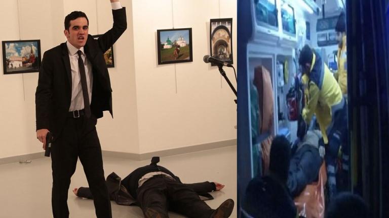 Εν ψυχρώ δολοφονία του Ρώσου πρέσβη στην Άγκυρα (ΦΩΤΟ-ΒΙΝΤΕΟ)