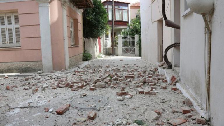 Σεισμός Τώρα μεγέθους 6,3 στην περιοχή της Μυτιλήνης
