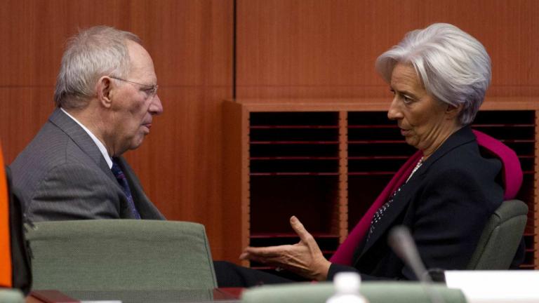 Πρωτοφανή επίθεση κατά του ΔΝΤ εξαπέλυσε ο Βόλφγκανγκ Σόιμπλε : Πιο ρεαλιστικές οι προβλέψεις της Αθήνας από του ΔΝΤ- Αιχμές και κατά του επικεφαλής της Ευρωπαϊκής Διεύθυνσης Πολ Τόμσεν- Ολόκληρος ο διάλογος