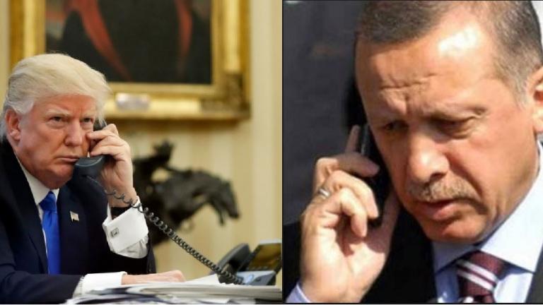 Ο Ερντογάν ζήτησε από τον Τραμπ τον τερματισμό της αμερικανικής υποστήριξης προς τους Κούρδους