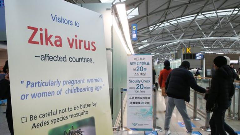 Επιβεβαιώθηκε το έκτο κρούσμα μόλυνσης από τον ιό Ζίκα στη Νότια Κορέα 