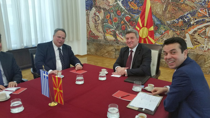 Αποτέλεσμα εικόνας για Κοτζιάς στα Σκόπια