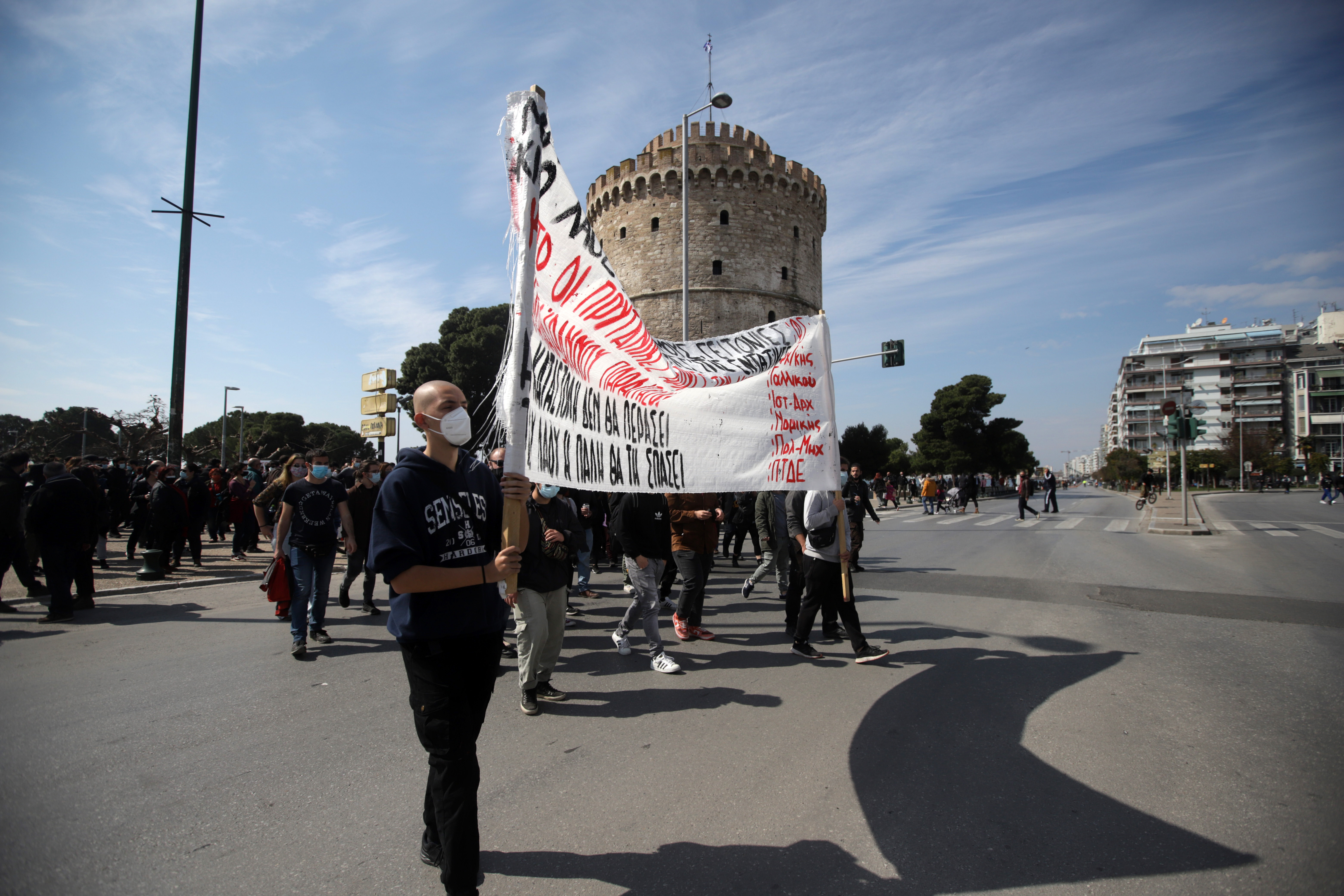 Θεσσαλονίκη: Συγκεντρώσεις διαμαρτυρίας για αστυνομική βία και νόμο για πανεπιστήμια (ΦΩΤΟ+ΒΙΝΤΕΟ)