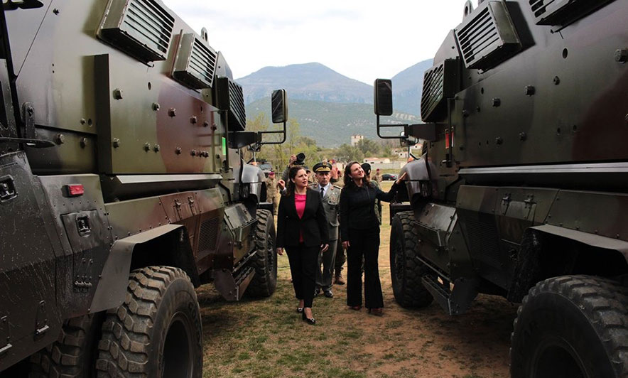 Αμερικανικά θωρακισμένα οχήματα στον αλβανικό στρατό