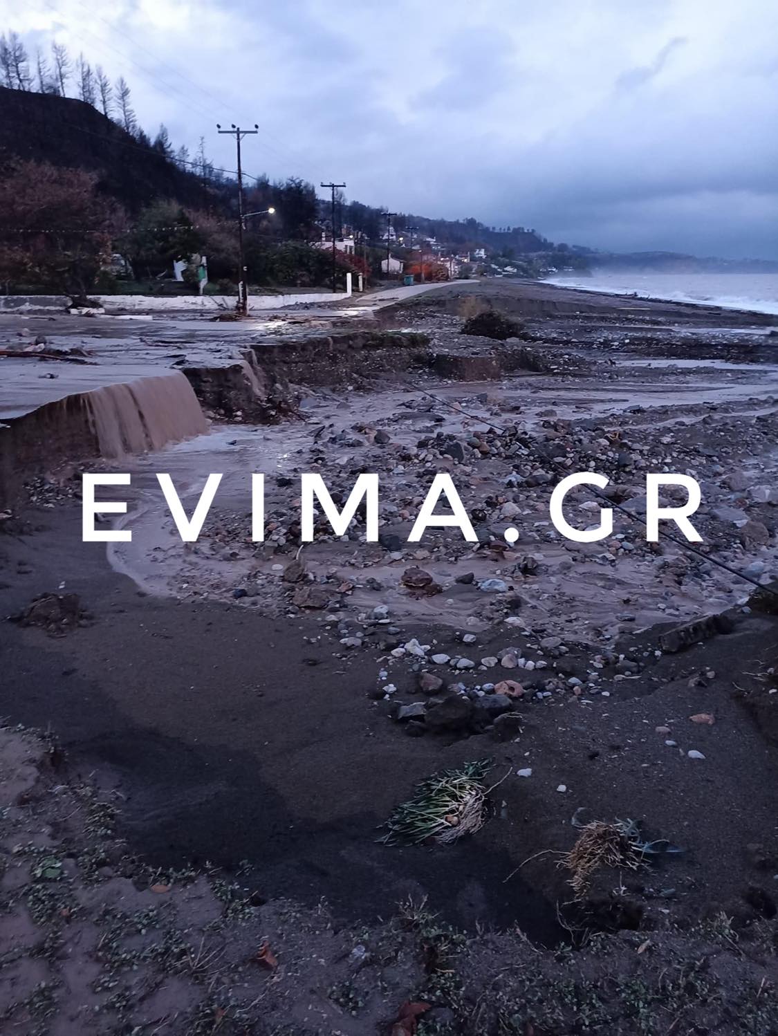Βόρεια Εύβοια: Μετά την καταστροφική φωτιά, ήρθε η καταστροφική πλημμύρα 