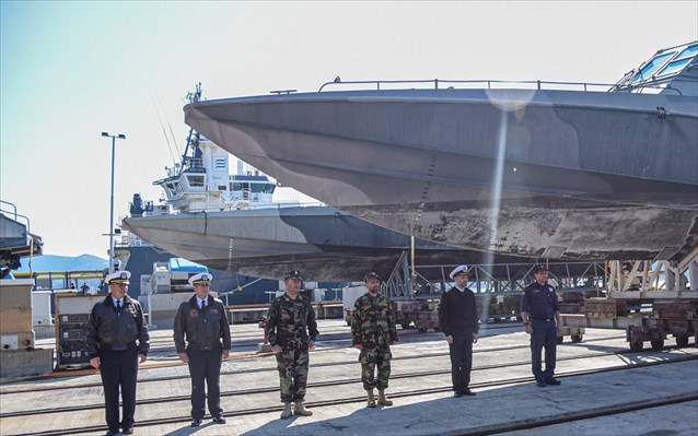 Τέσσερα νέα σκάφη Mark V ανορθοδόξου πολέμου απέκτησε το Πολεμικό Ναυτικό