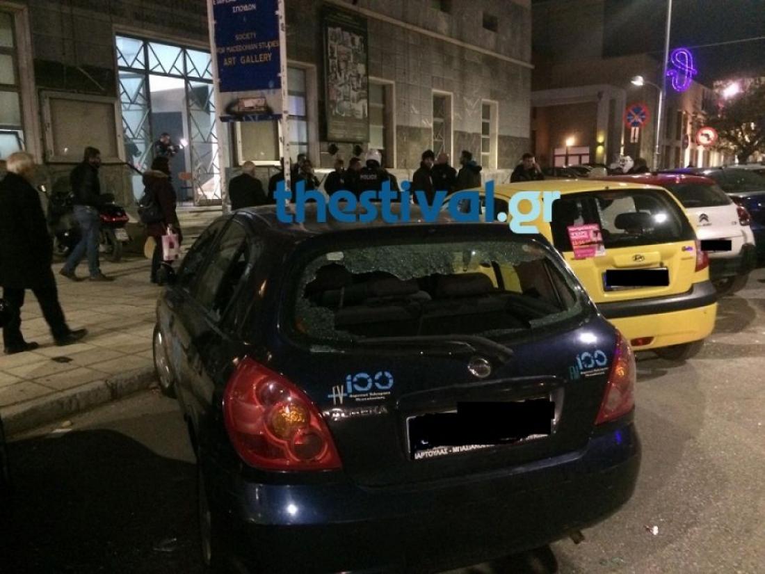 Αποτέλεσμα εικόνας για Επίθεση κουκουλοφόρων στην TV100