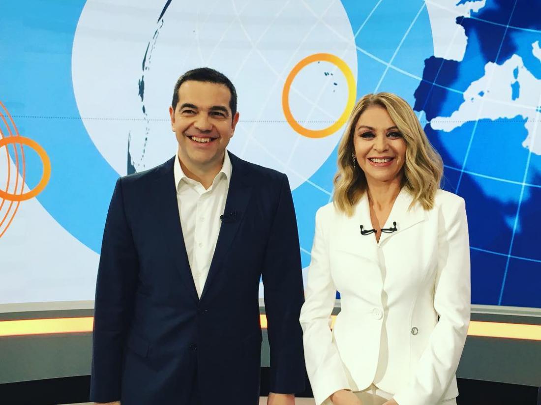 Έλλη Στάη: Έξαλλη με το «Ράδιο ΑÏβÏλα» για τη συνομιλία με τον ΤσίπÏα