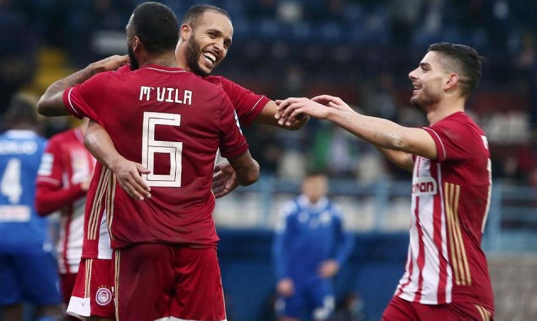 Live Olympiakos Pas Giannina 1 0 Teliko Sports Thepressroom Gr