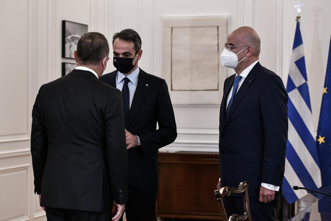  Με Τσαβούσογλου συναντήθηκε ο πρωθυπουργός Κυρ. Μητσοτάκης