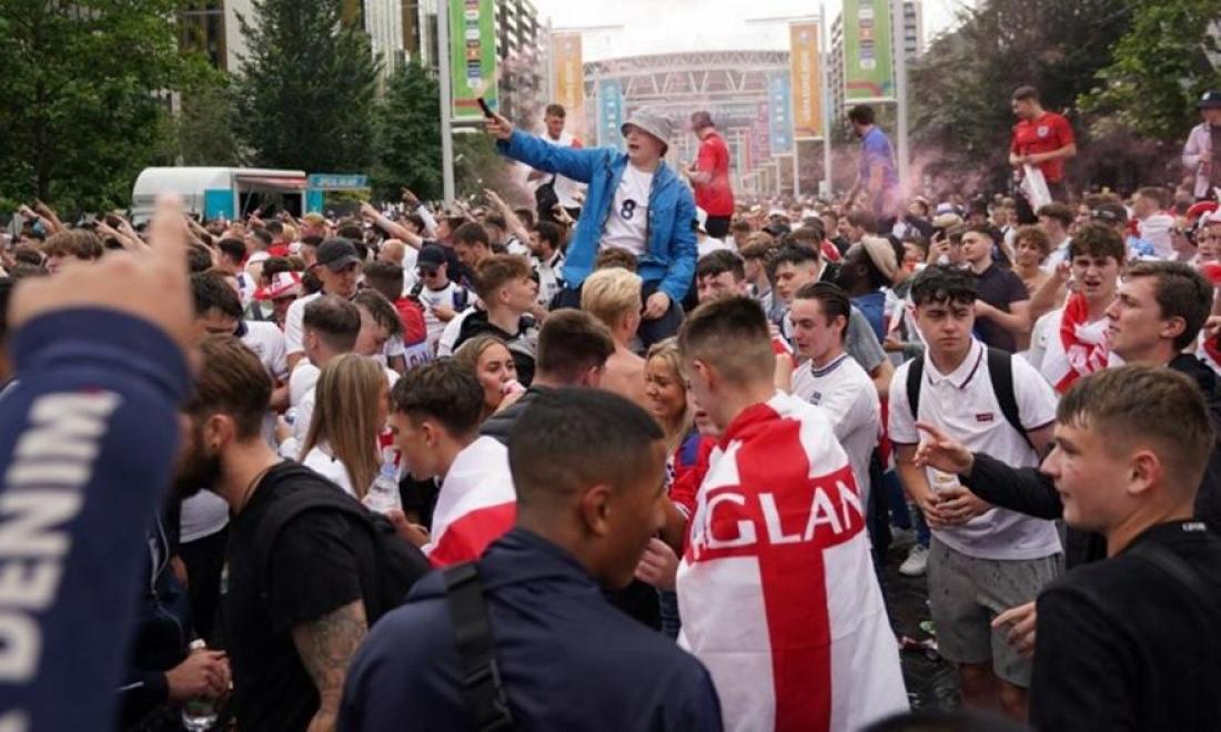 Euro 2020: Τρέλα στο Λονδίνο για τον τελικό (ΒΙΝΤΕΟ)