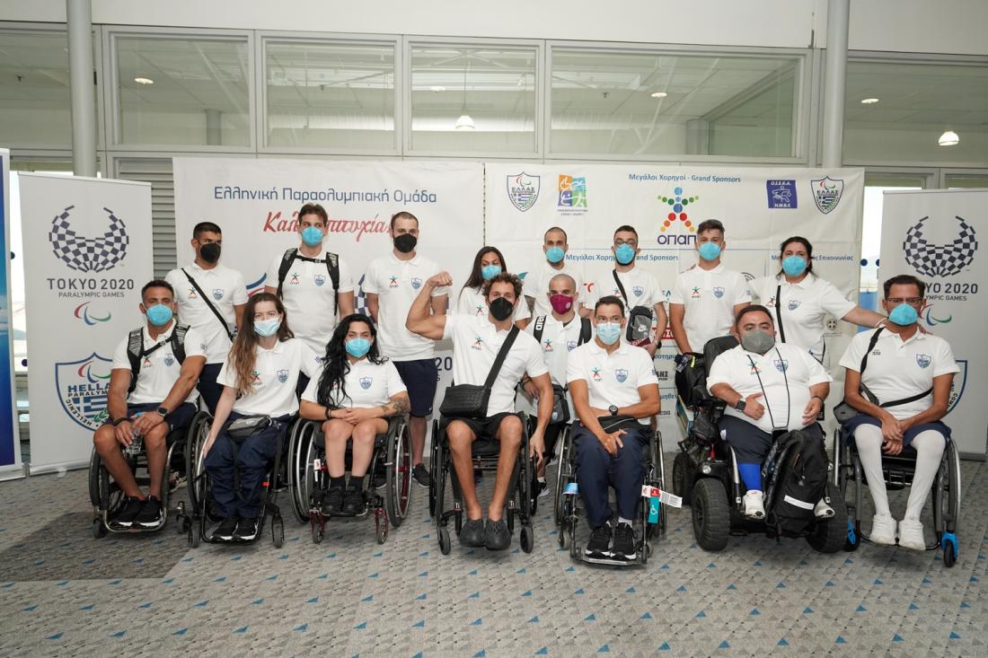Καλή επιτυχία από τον ΟΠΑΠ στους Έλληνες αθλητές των Παραολυμπιακών Αγώνων του Τόκιο