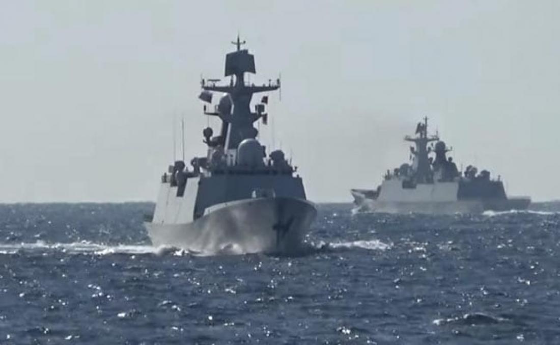 Russian, Chinese warships conduct first ever joint patrol in western Pacific 