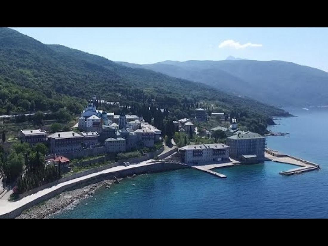 Πτήση Drone πάνω από το Άγιον Όρος