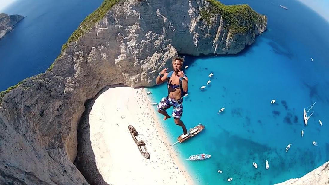 Basejump στο Ναυάγιο της Ζακύνθου!