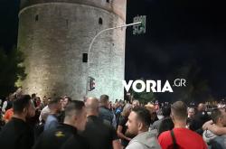 Θεσσαλονίκη: Διαμαρτυρία επιχειρηματιών της εστίασης για το κλείσιμο των καταστημάτων στις 12.00 το βράδυ λόγω κορονοϊού (ΒΙΝΤΕΟ-ΦΩΤΟ)